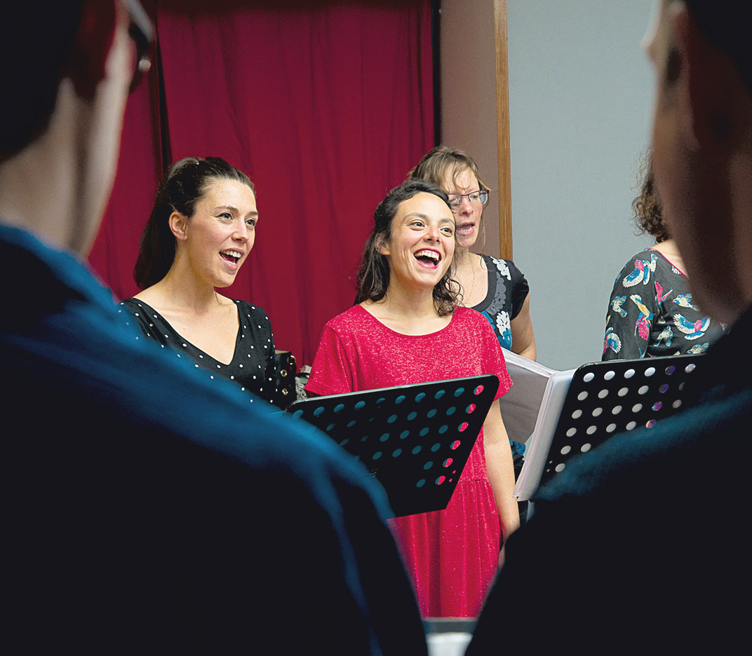 Ateliers Francoeur - atelier chant.