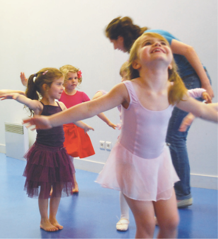 Eveil à la danse - les Ateliers Francoeur - Paris